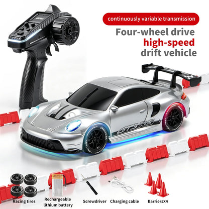 Drift Racer Silver design with full kit
