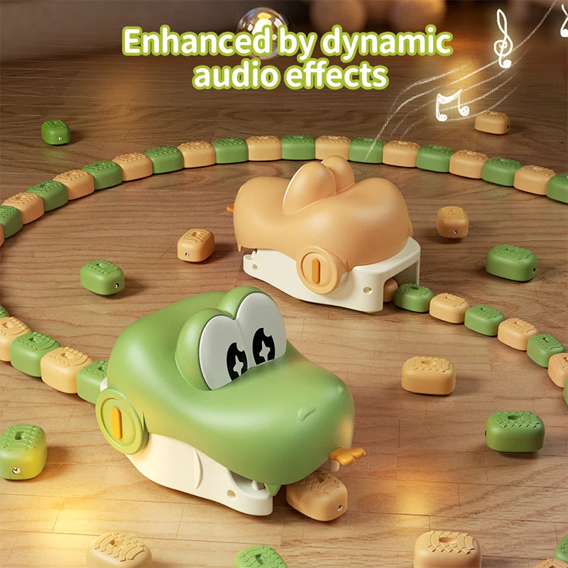 Snake Battle with sound effects