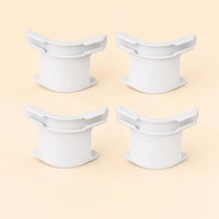 White sheet holder clips