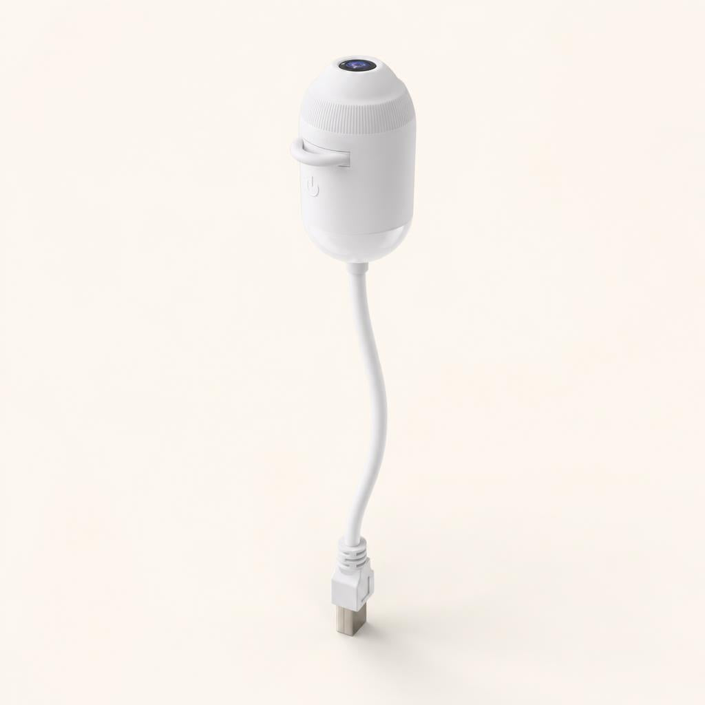 USB starry sky projector night light with flexible neck